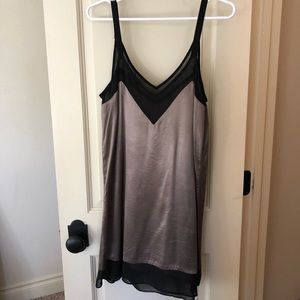 Topshop Silk Slip Dress